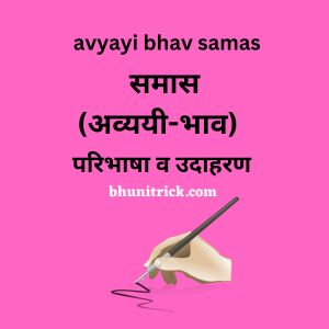 Avyayi bhav samas