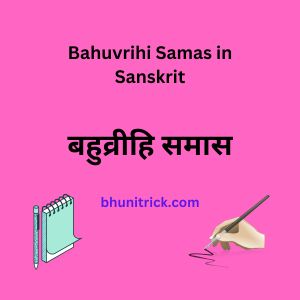 Bahuvrihi Samas in Sanskrit